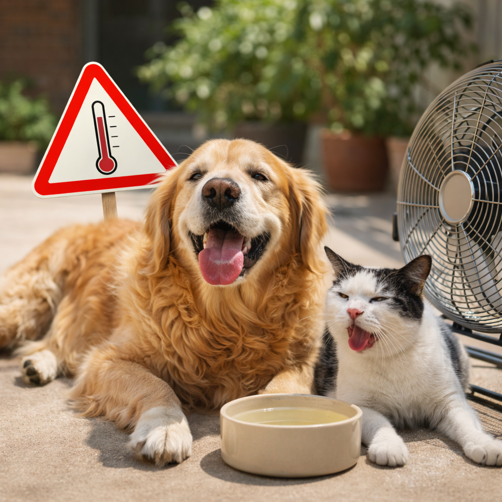 Canicule et animaux de compagnie : les risques réels et ce que vous pouvez faire