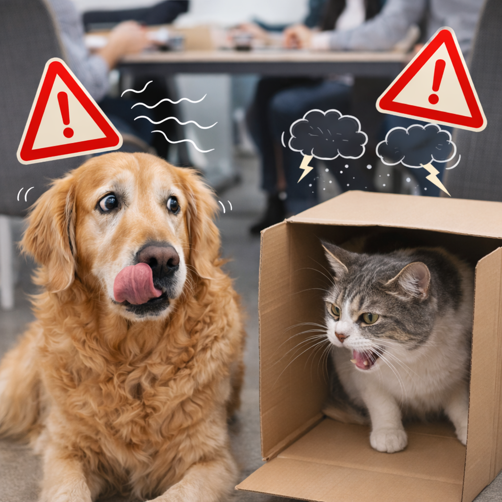 Stress chez le chien et le chat : reconnaître les signes avant qu'il soit trop tard